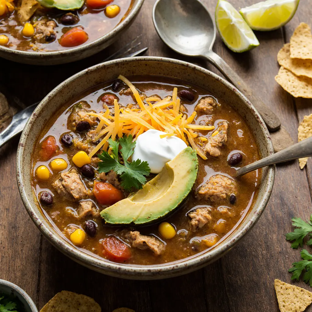 Chicken Taco Soup: How to Make the Best Homemade Chicken Taco Soup 3 Chicken Taco Soup
