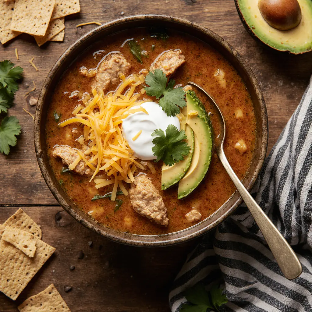 Chicken Taco Soup: How to Make the Best Homemade Chicken Taco Soup 6 Chicken Taco Soup