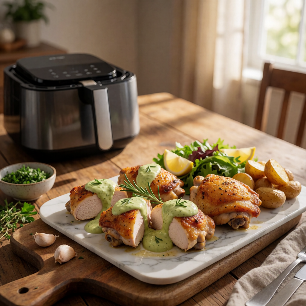 Air Fryer Chicken Thigh Recipes: The Best Quick and Easy Dinners for Crispy, Juicy Chicken Every Time 3 Air Fryer Chicken Thigh