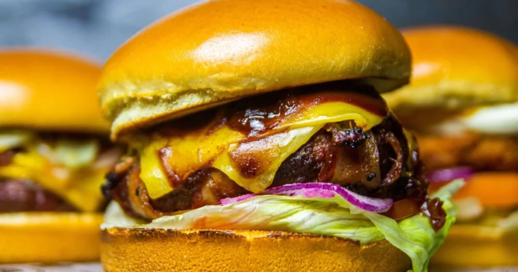 Hamburger with Sauce