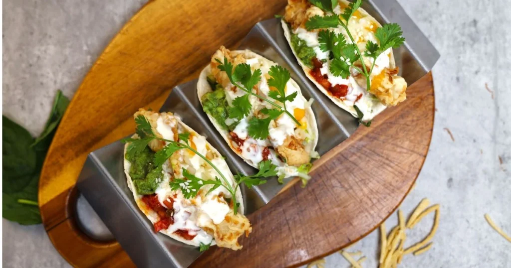 Cheesy Chicken Tacos