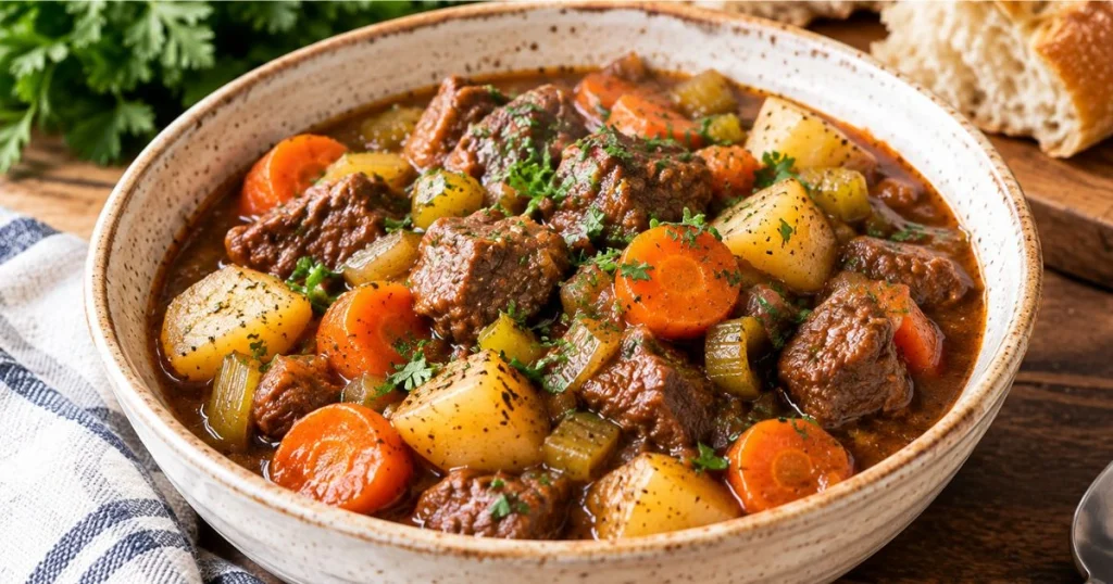Slow Cooker Beef Stew 4 Slow Cooker Beef Stew