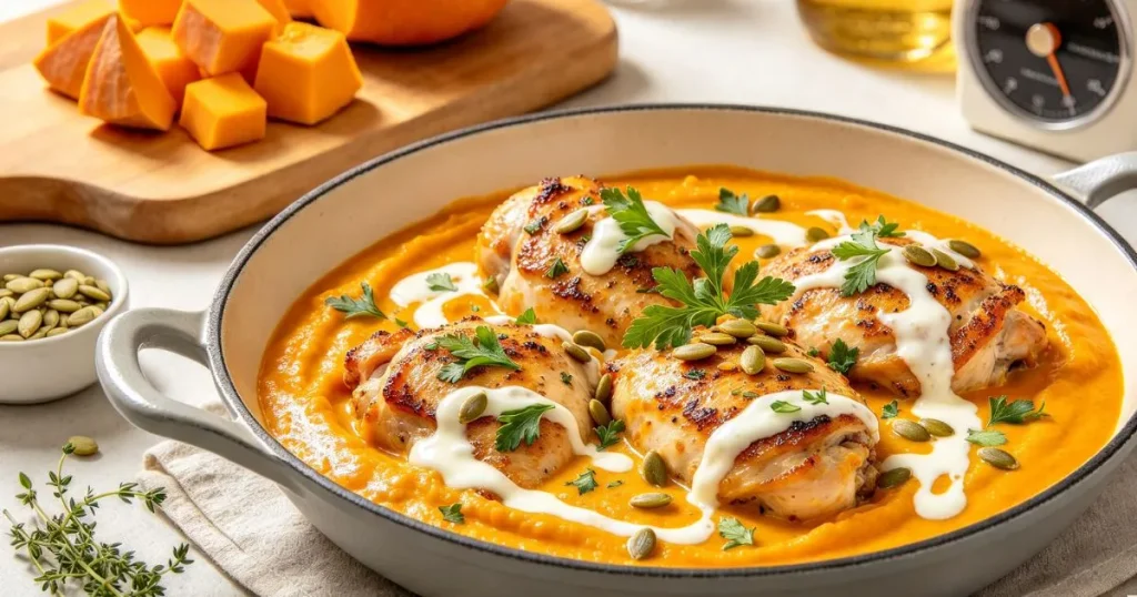 Creamy Pumpkin Chicken