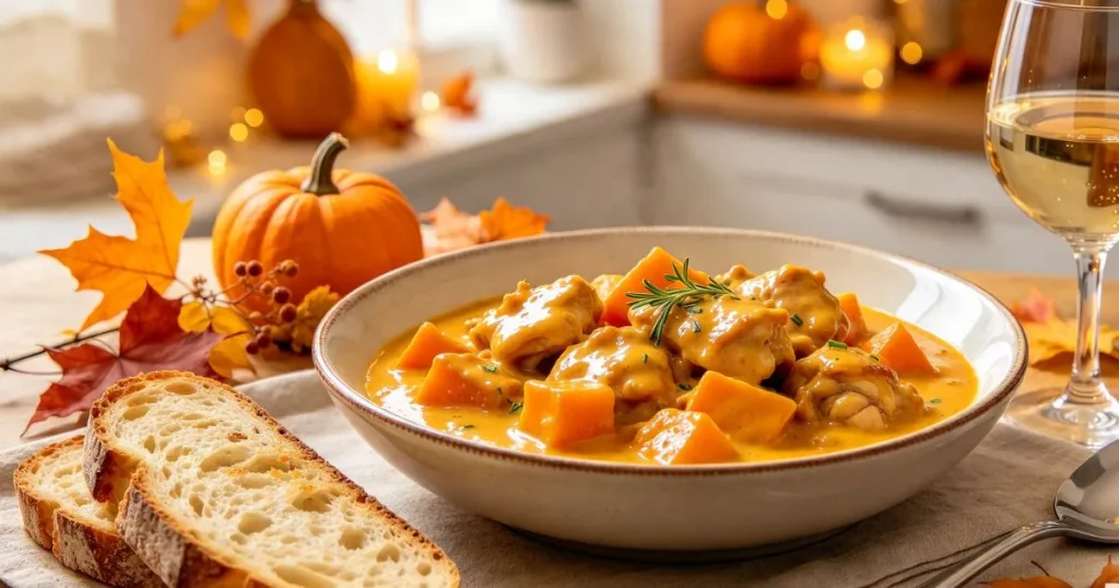 Creamy Pumpkin Chicken